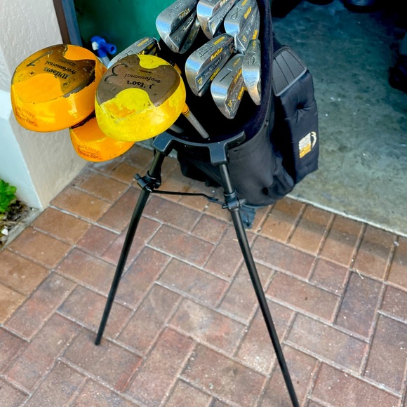 wilson 11 pc golf set Patty Berg edition in right hand , steel shafts - Picture 1 of 8